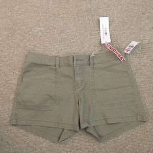 Hiker Jean shorts taupe color